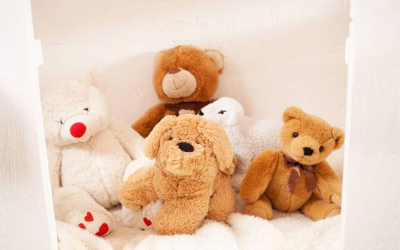 ぬいぐるみの置き場所がないときのアイデア